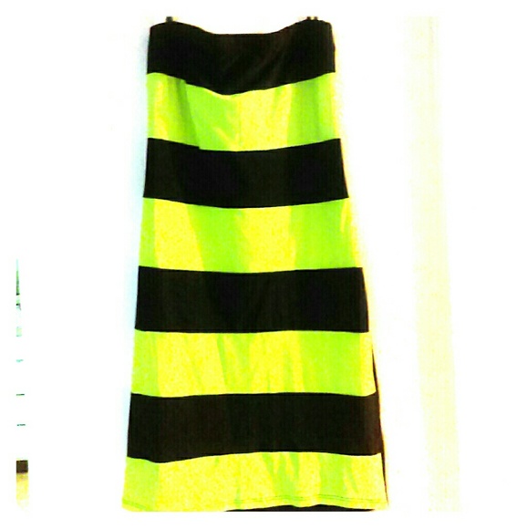 Neon Green Dress